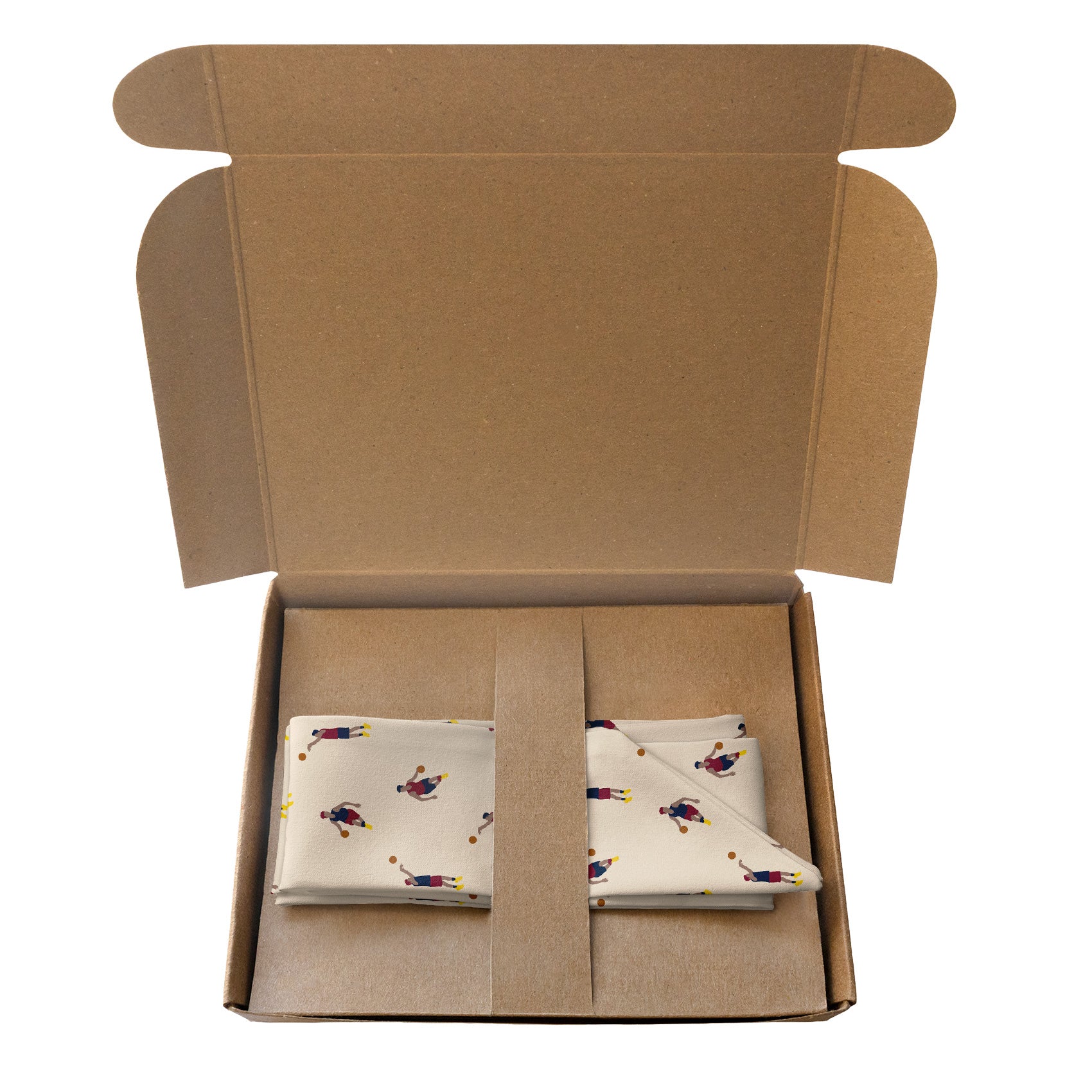 Basketball Hair Scarf - Packaging - Knotty Tie Co.