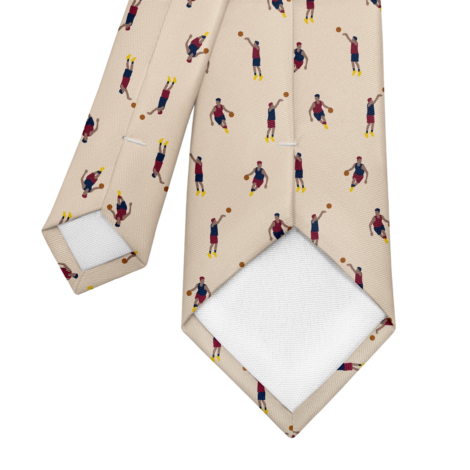 Basketball Necktie - Tipping - Knotty Tie Co.