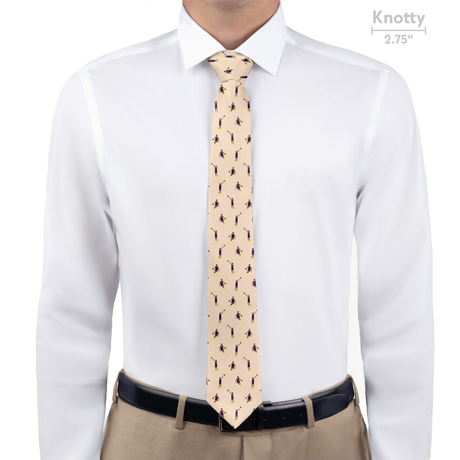 Basketball Necktie - Knotty - Knotty Tie Co.