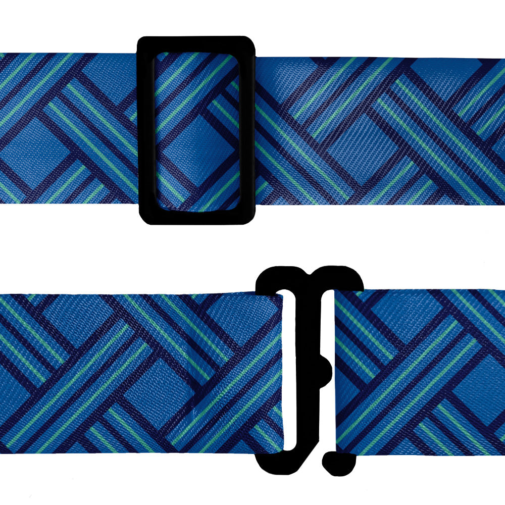 Basketweave Geo Bow Tie - Bow Tie Hardware - Knotty Tie Co.