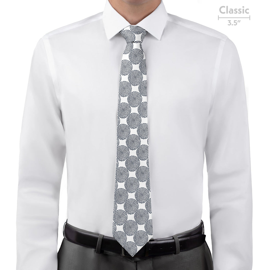 Batik Geometric Necktie - Classic - Knotty Tie Co.