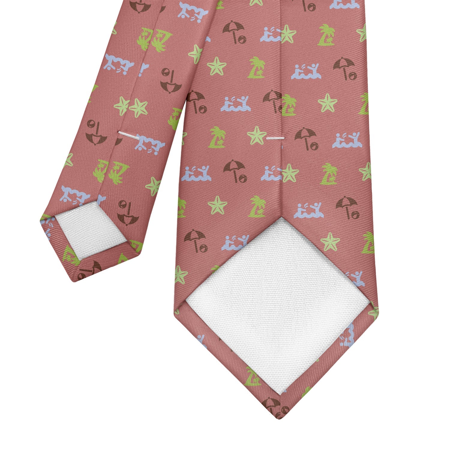Beach With Friends Necktie - Tipping - Knotty Tie Co.