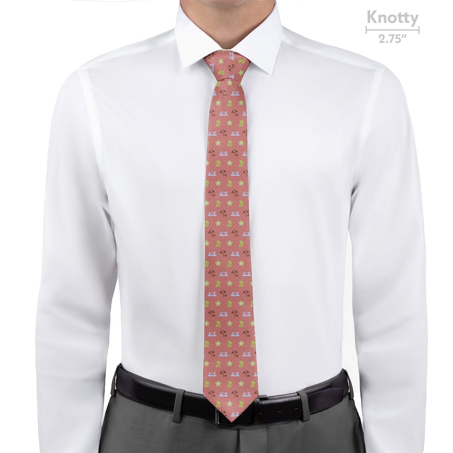 Beach With Friends Necktie - Knotty - Knotty Tie Co.