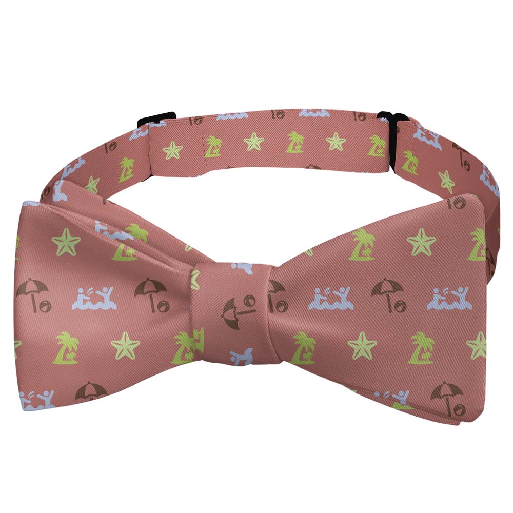 Beach With Friends Bow Tie - Self Tie Bow Tie - Knotty Tie Co.