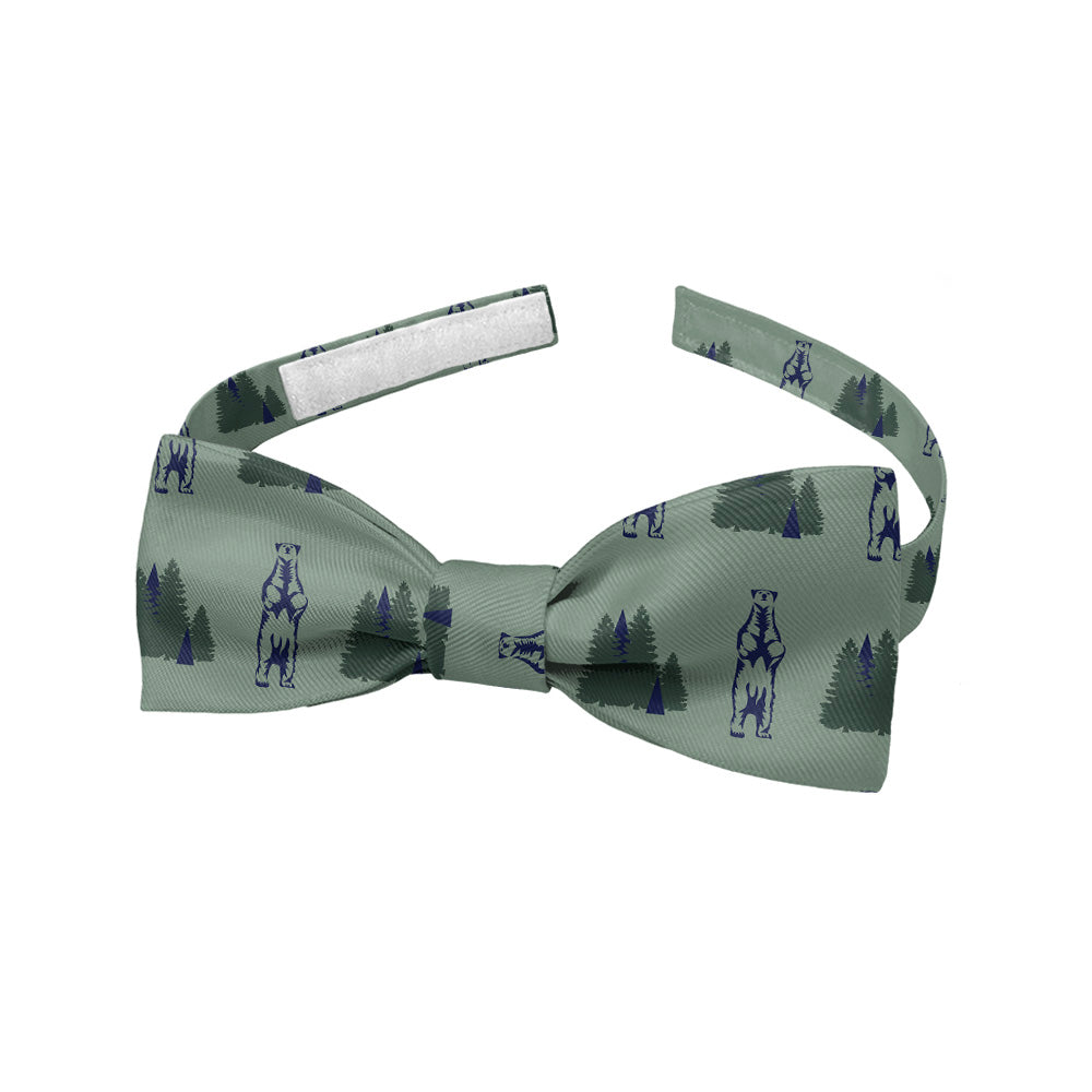 Bear in the Woods Bow Tie - Baby Pre-Tied 9.5-12.5" -  - Knotty Tie Co.