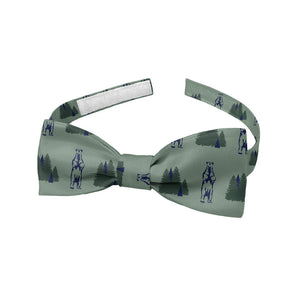 Bear in the Woods Bow Tie - Baby Pre-Tied 9.5-12.5" -  - Knotty Tie Co.