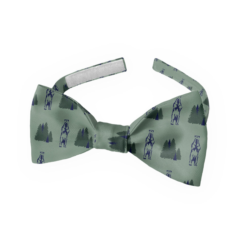 Bear in the Woods Bow Tie - Kids Bow TIe - Knotty Tie Co.
