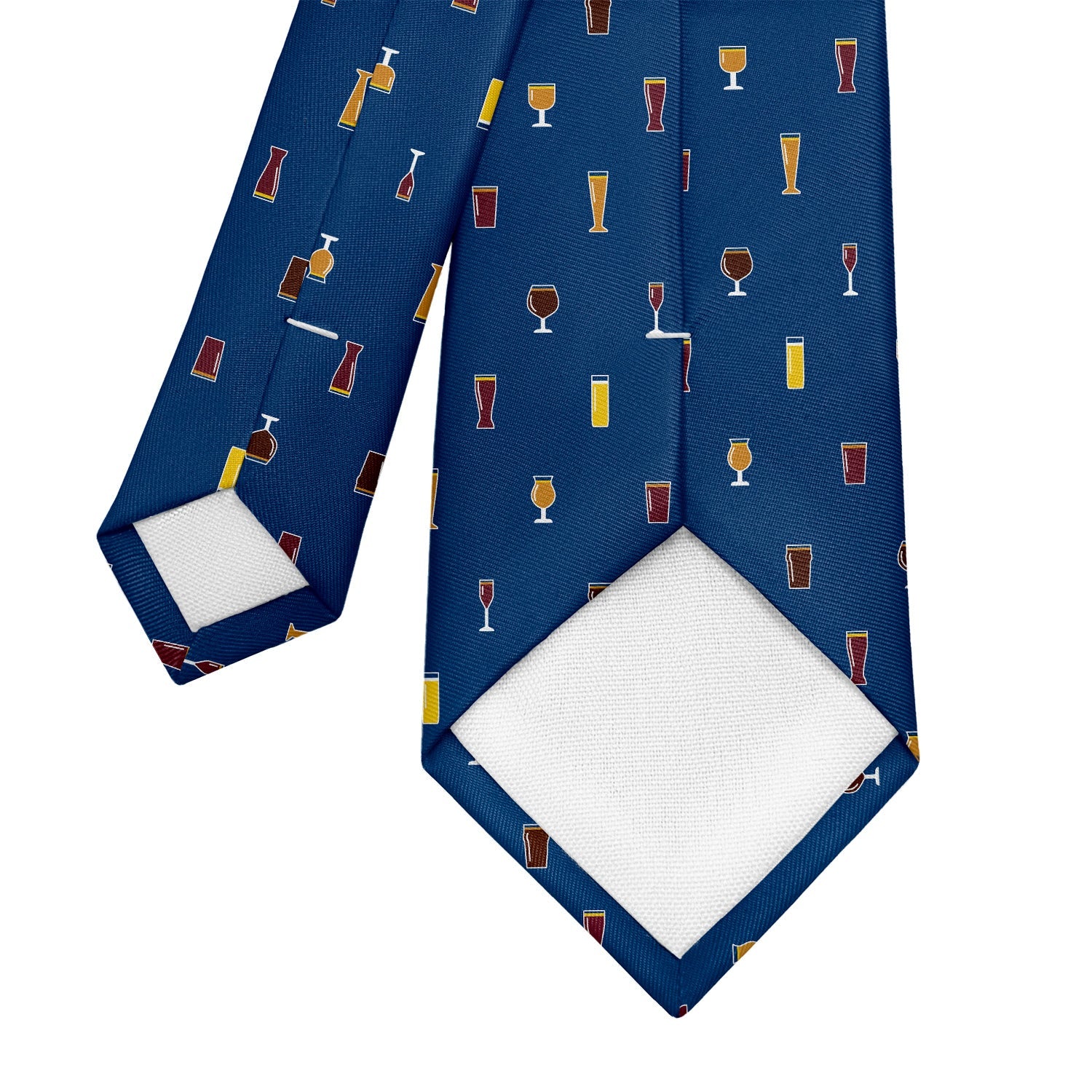 Beer Glasses Necktie - Tipping - Knotty Tie Co.