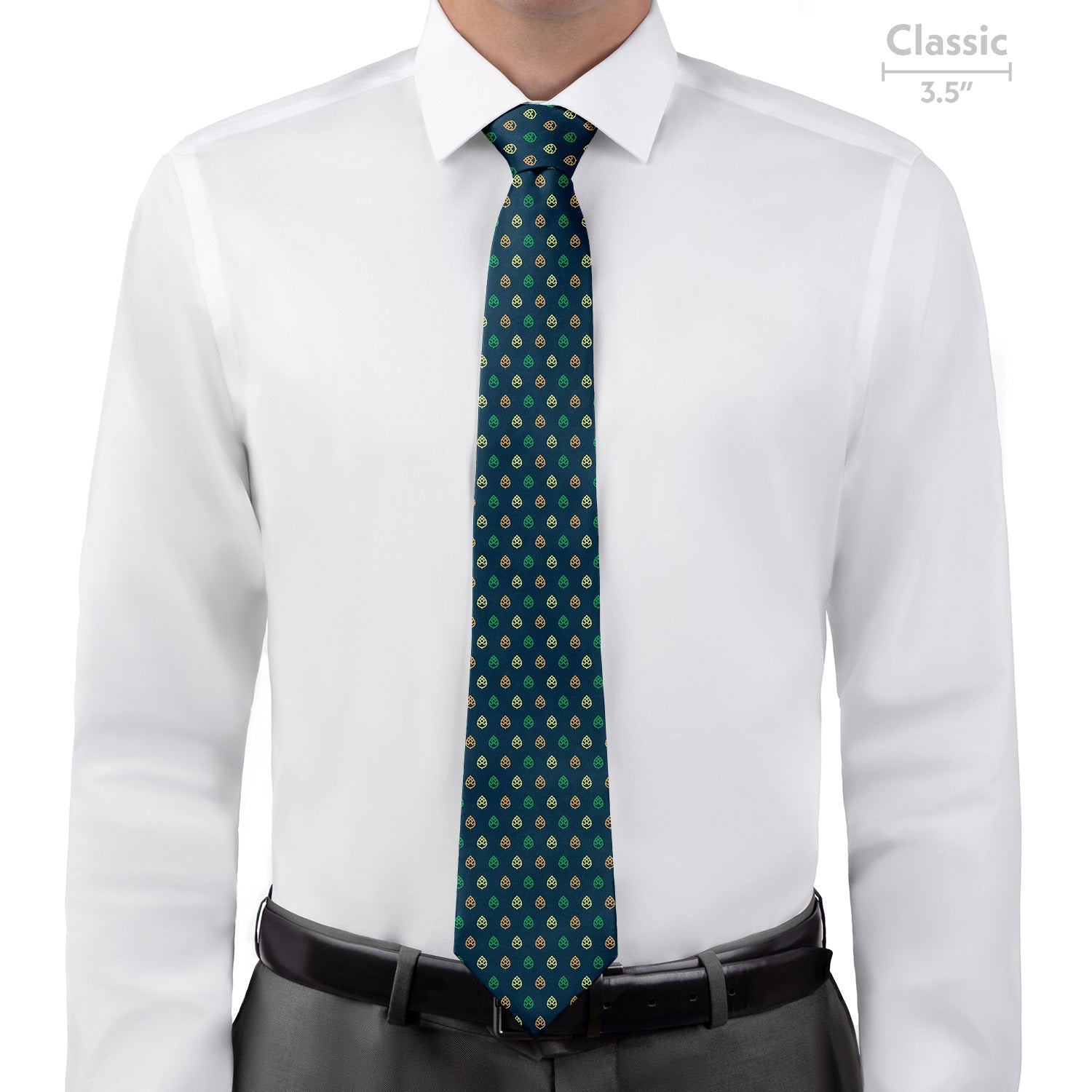 Beer Hops Necktie - Classic - Knotty Tie Co.