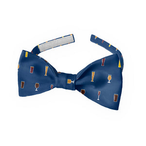 Beer Glasses Bow Tie - Kids Pre-Tied 9.5-12.5" -  - Knotty Tie Co.