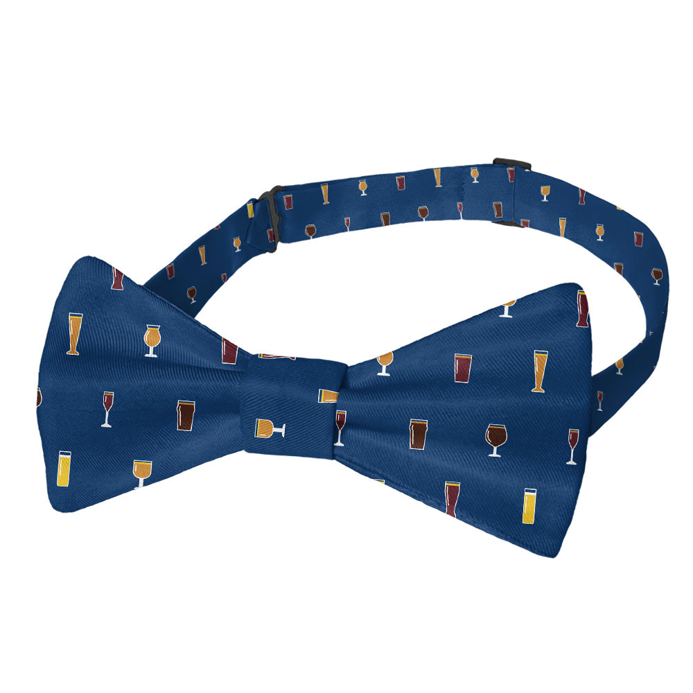 Beer Glasses Bow Tie - Pre-Tied Bow Tie - Knotty Tie Co.