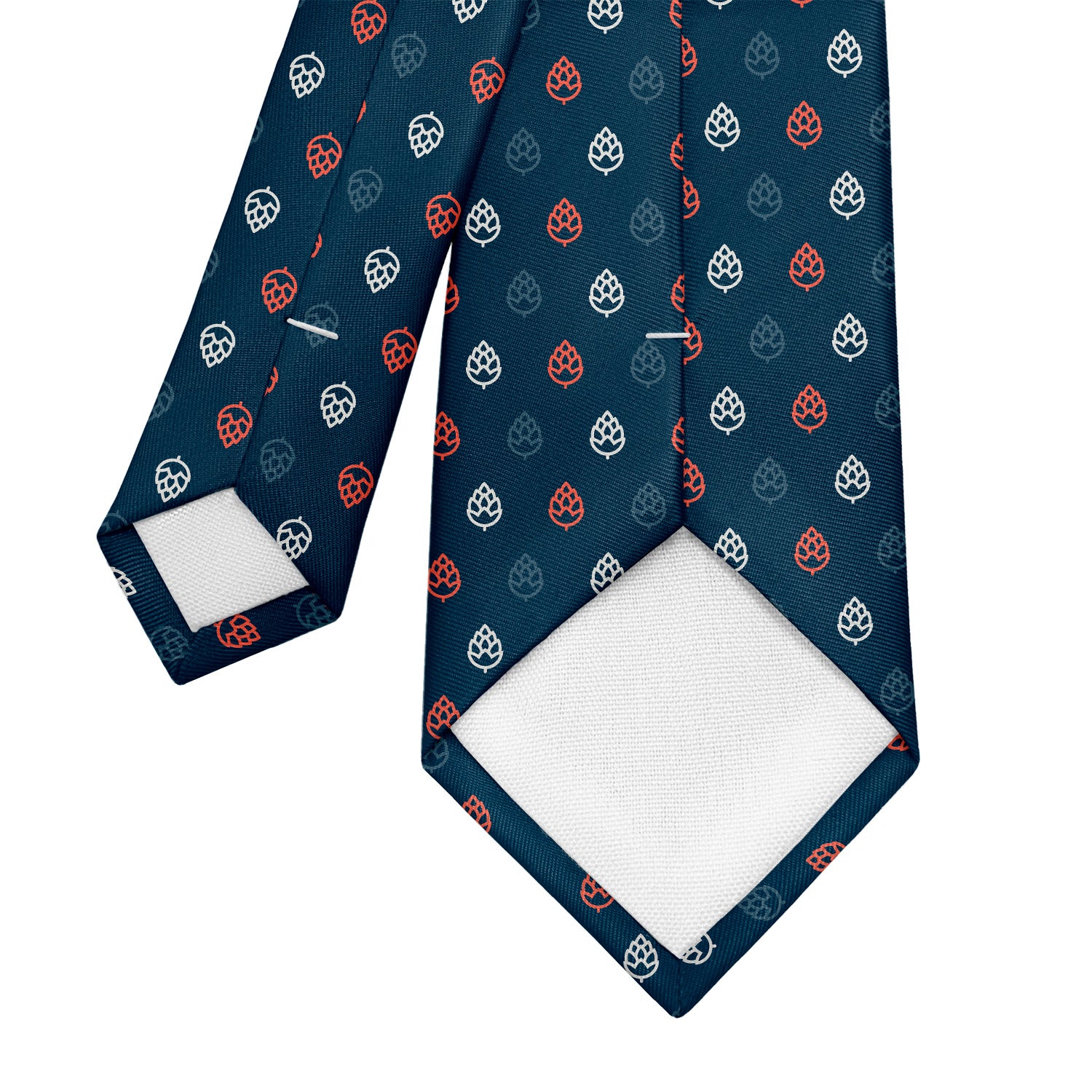 Custom Beer Hops 1 Logo Tie - Tipping - Knotty Tie Co.