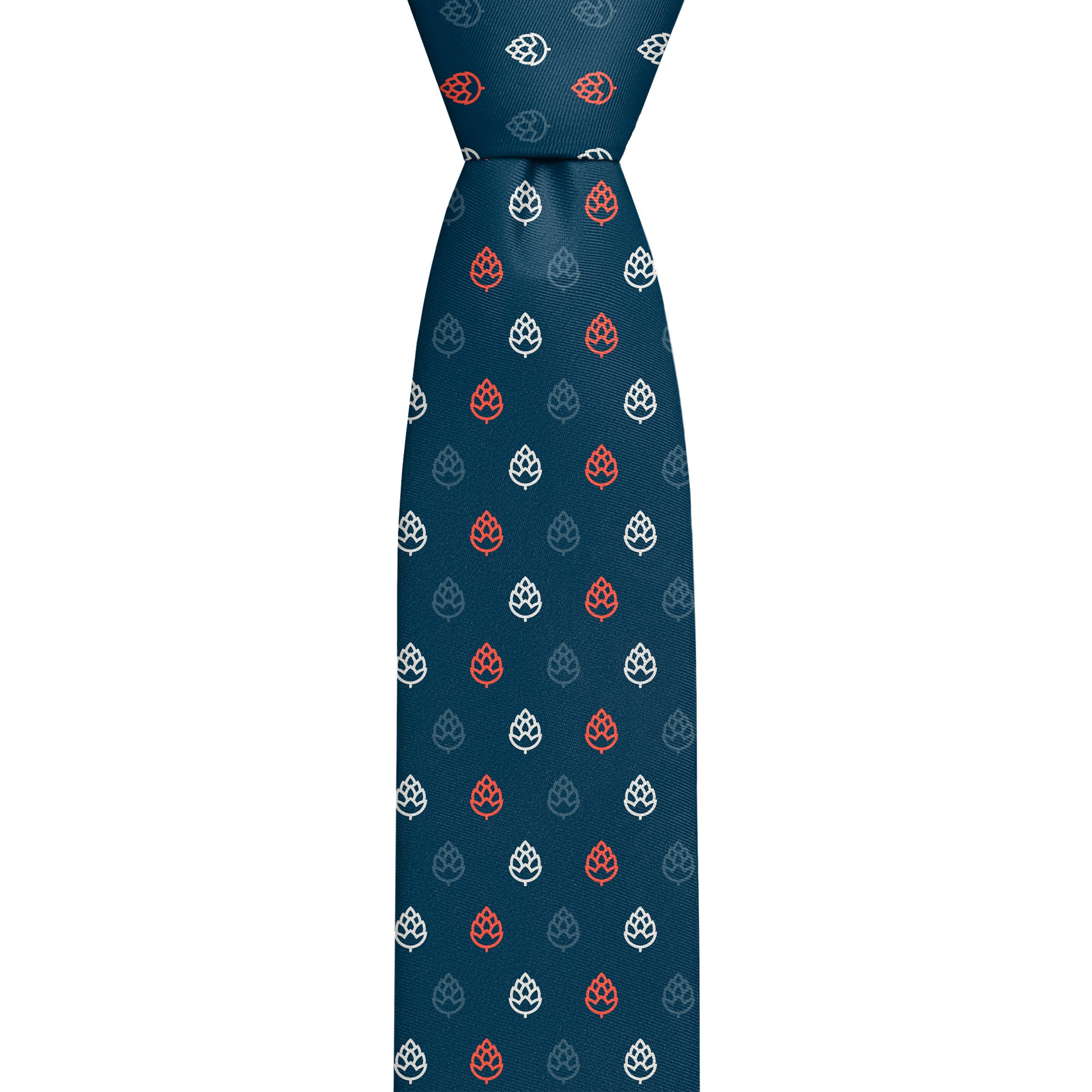Custom Beer Hops 1 Logo Tie - Knot - Knotty Tie Co.