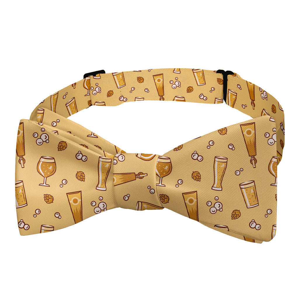 Beer Bow Tie - Self Tie Bow Tie - Knotty Tie Co.