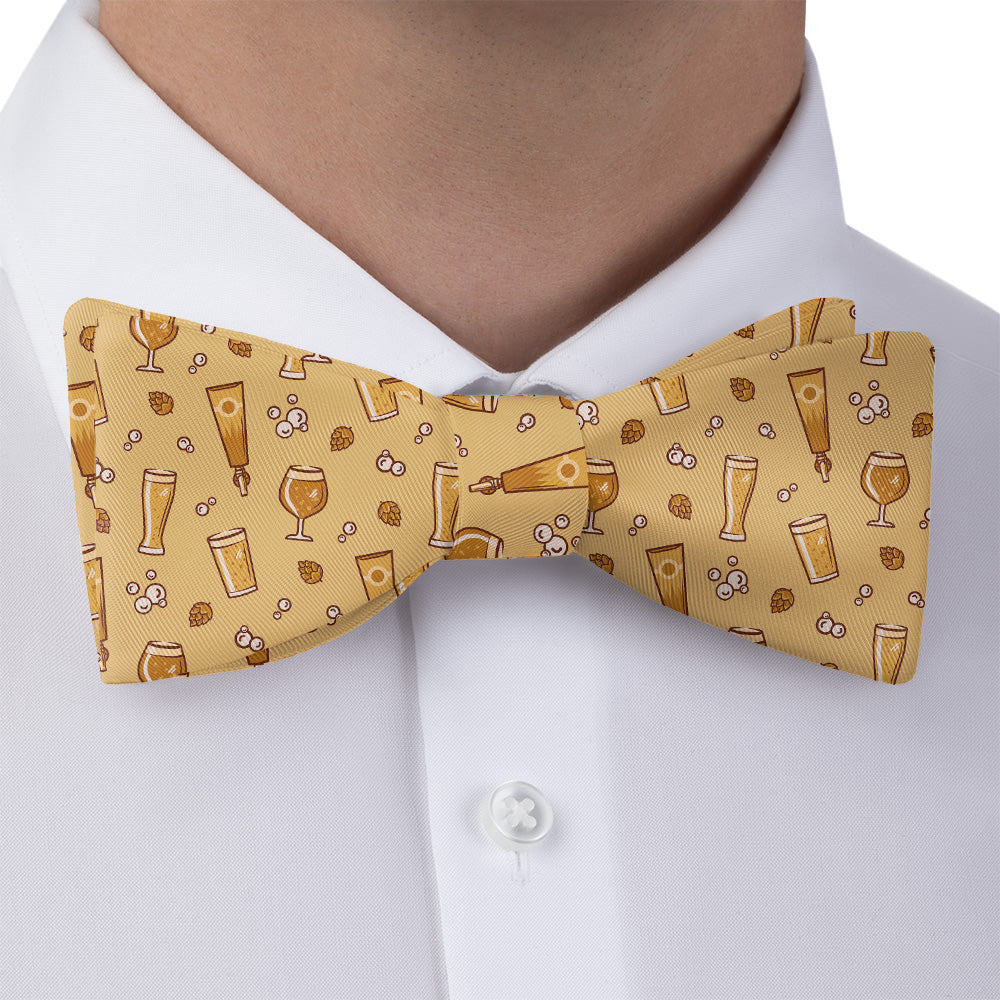 Beer Bow Tie - Bow Tie with Dress Shirt - Knotty Tie Co.