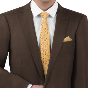 Beer Necktie - Matching Pocket Square - Knotty Tie Co.