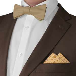 Beer Pocket Square - Matching Bow Tie - Knotty Tie Co.
