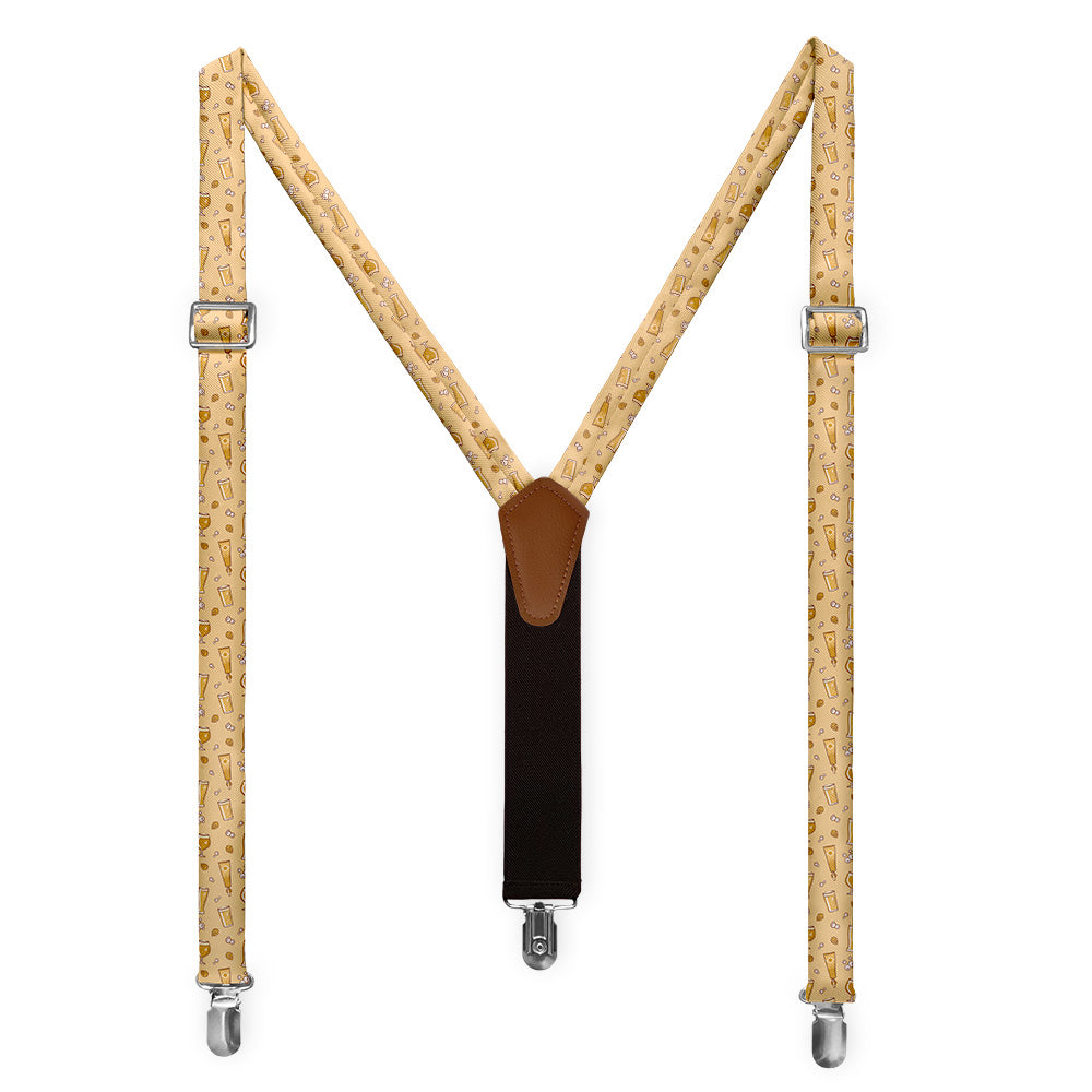 Beer Suspenders - Full Front View - Knotty Tie Co.