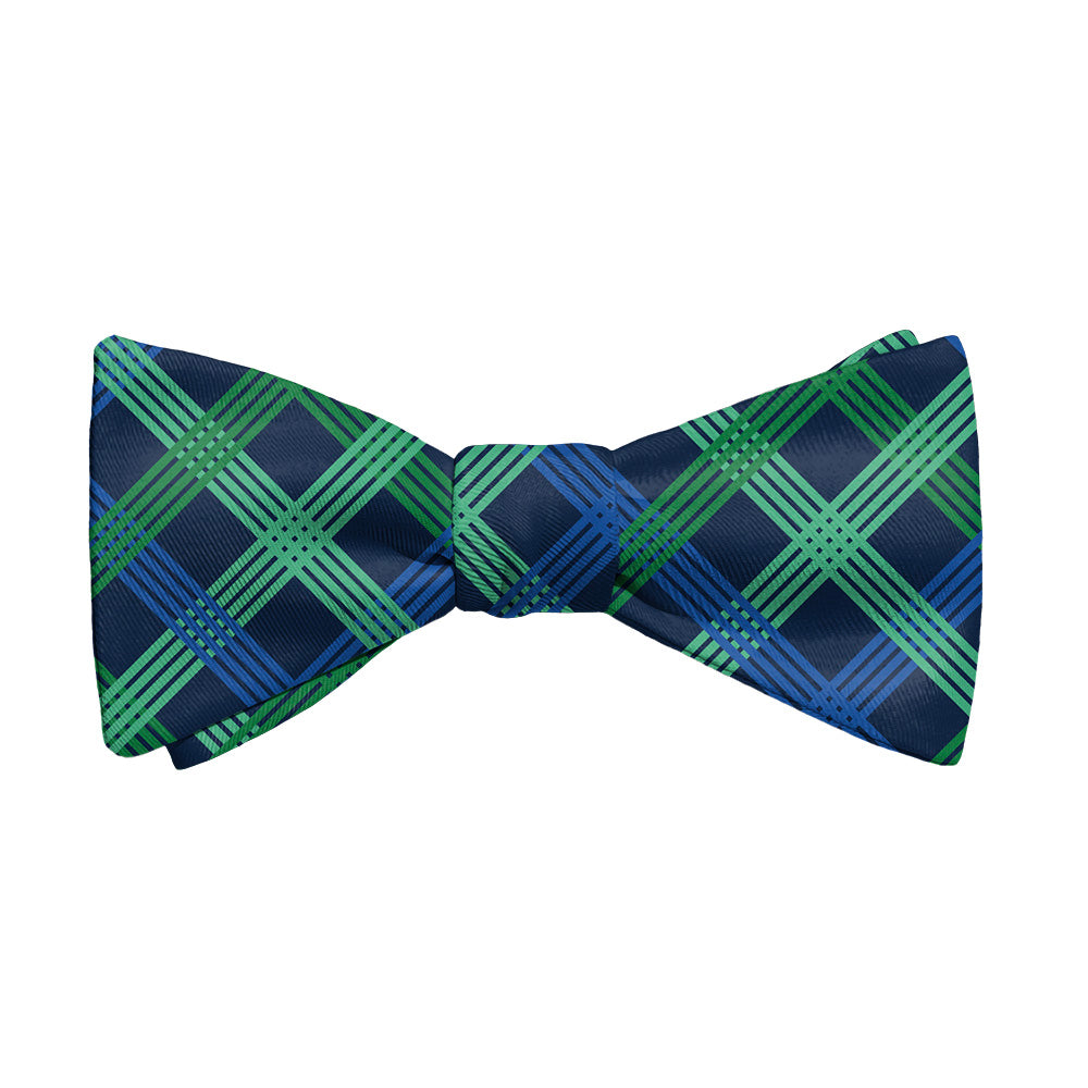 Belmont Plaid Bow Tie - Adult Standard Self-Tie 14-18" -  - Knotty Tie Co.