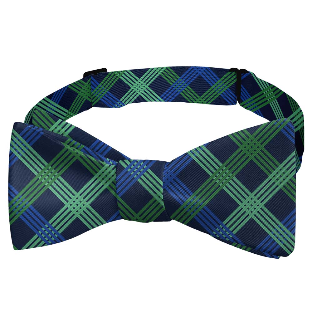 Belmont Plaid Bow Tie - Self Tie Bow Tie - Knotty Tie Co.