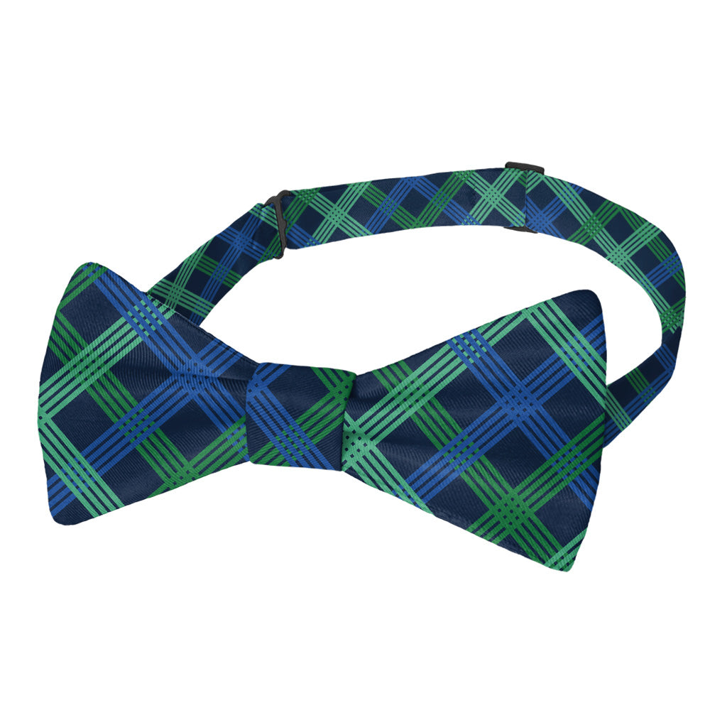 Belmont Plaid Bow Tie - Pre-Tied Bow Tie - Knotty Tie Co.