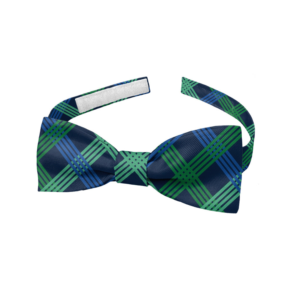 Belmont Plaid Bow Tie - Baby Bow Tie - Knotty Tie Co.