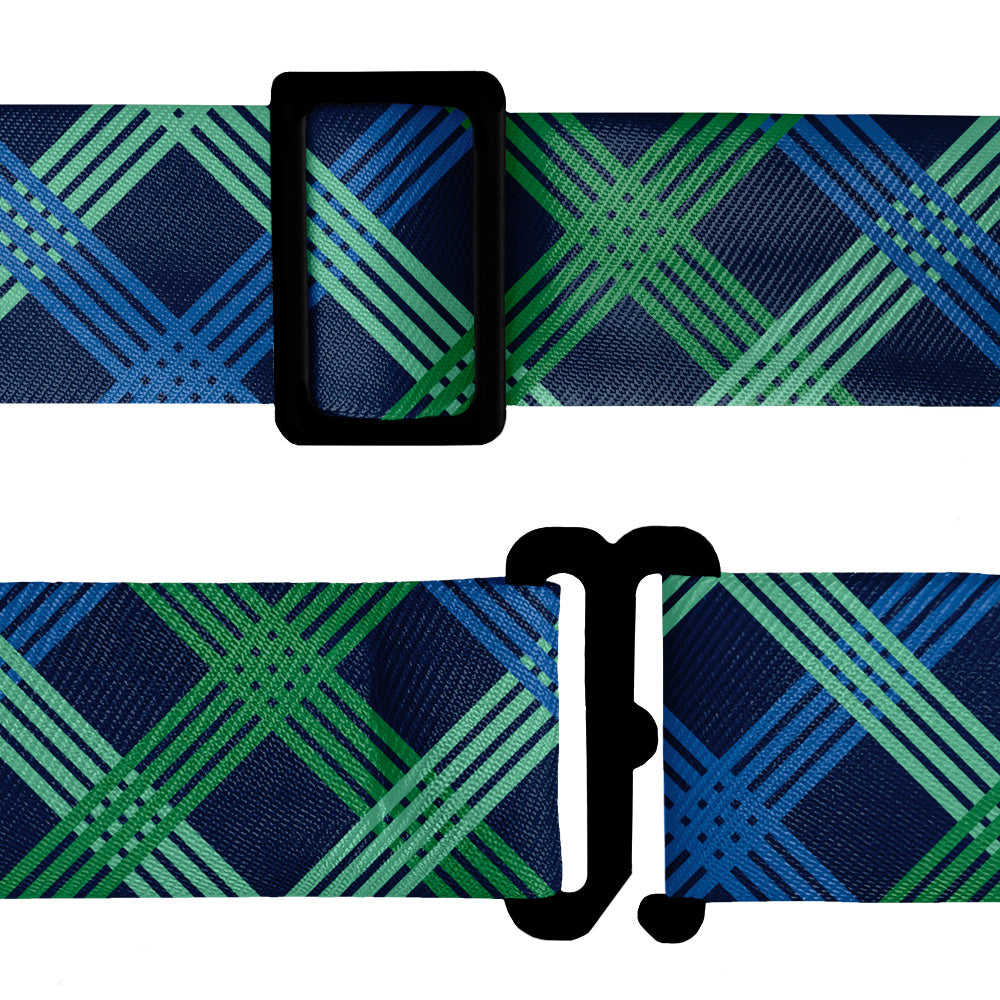 Belmont Plaid Bow Tie - Bow Tie Hardware - Knotty Tie Co.