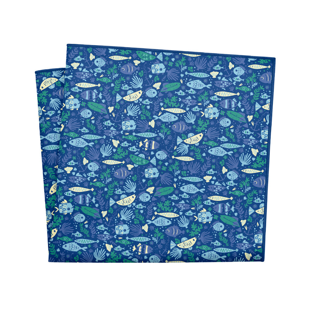 Below the Sea Pocket Square