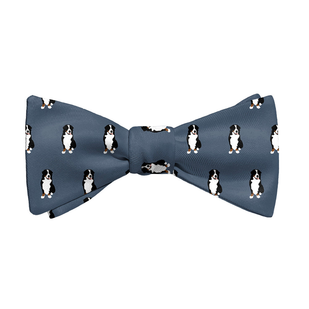 Bernese Mountain Dog Bow Tie - Adult Standard Self-Tie 14-18" -  - Knotty Tie Co.