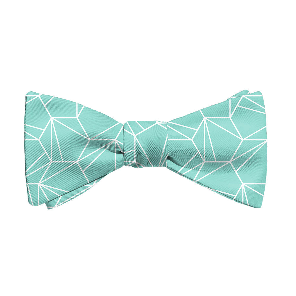 Bert Geometric Bow Tie - Adult Standard Self-Tie 14-18" -  - Knotty Tie Co.
