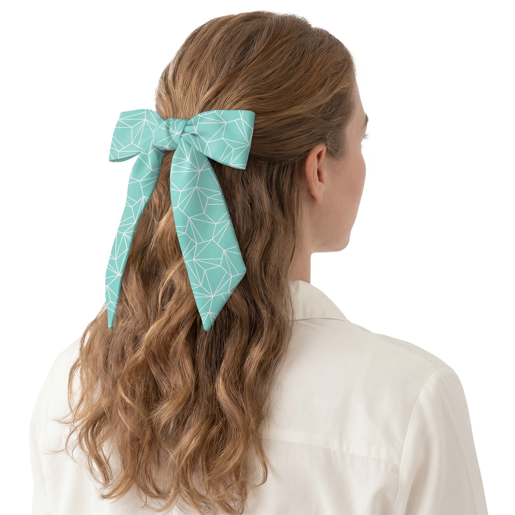 Bert Geometric Hair Scarf - Hair Scarf - Knotty Tie Co.