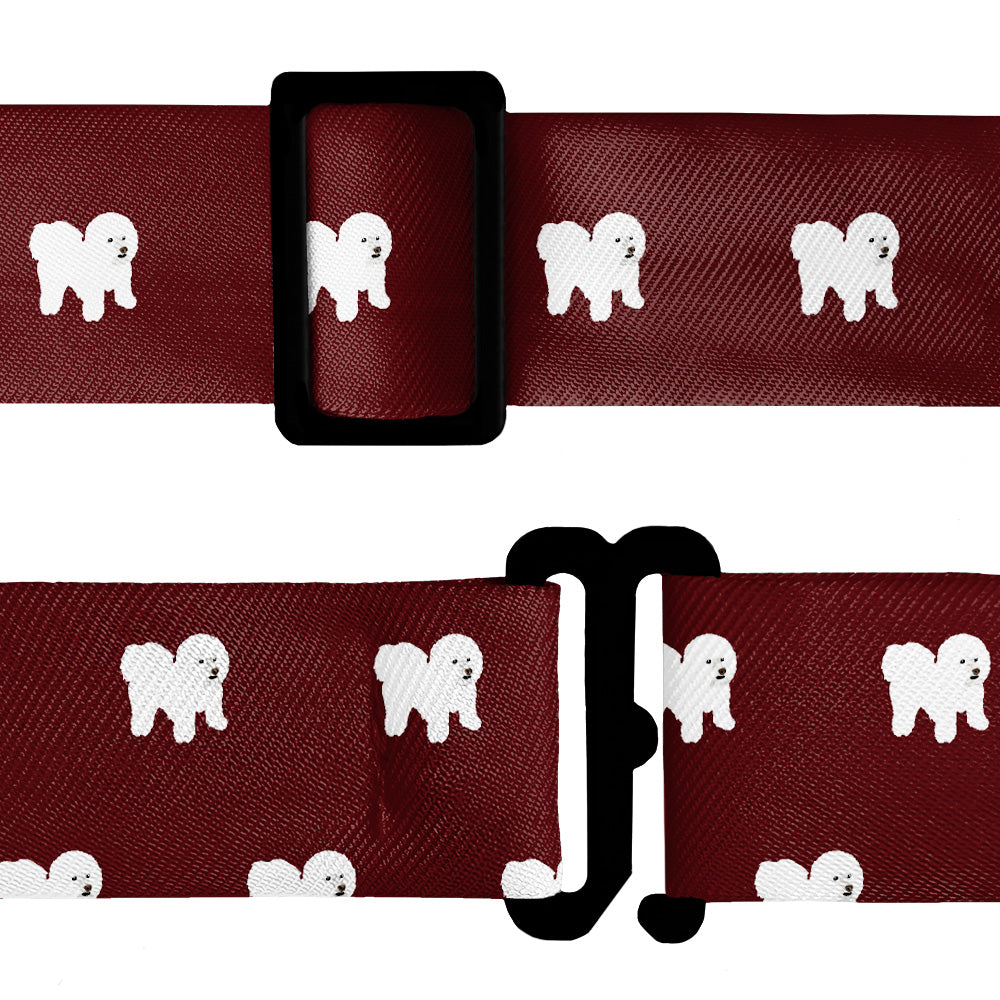 Bichon Frise Bow Tie - Bow Tie Hardware - Knotty Tie Co.