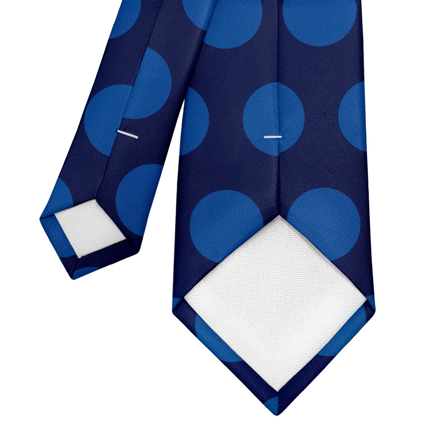 Big Polka Dots Necktie - Tipping - Knotty Tie Co.