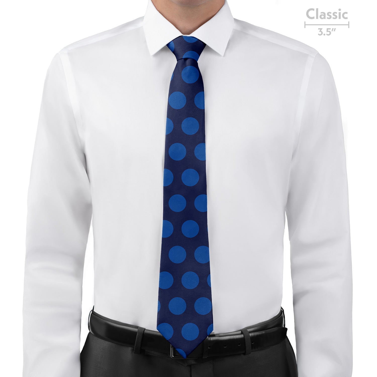 Big Polka Dots Necktie - Classic - Knotty Tie Co.
