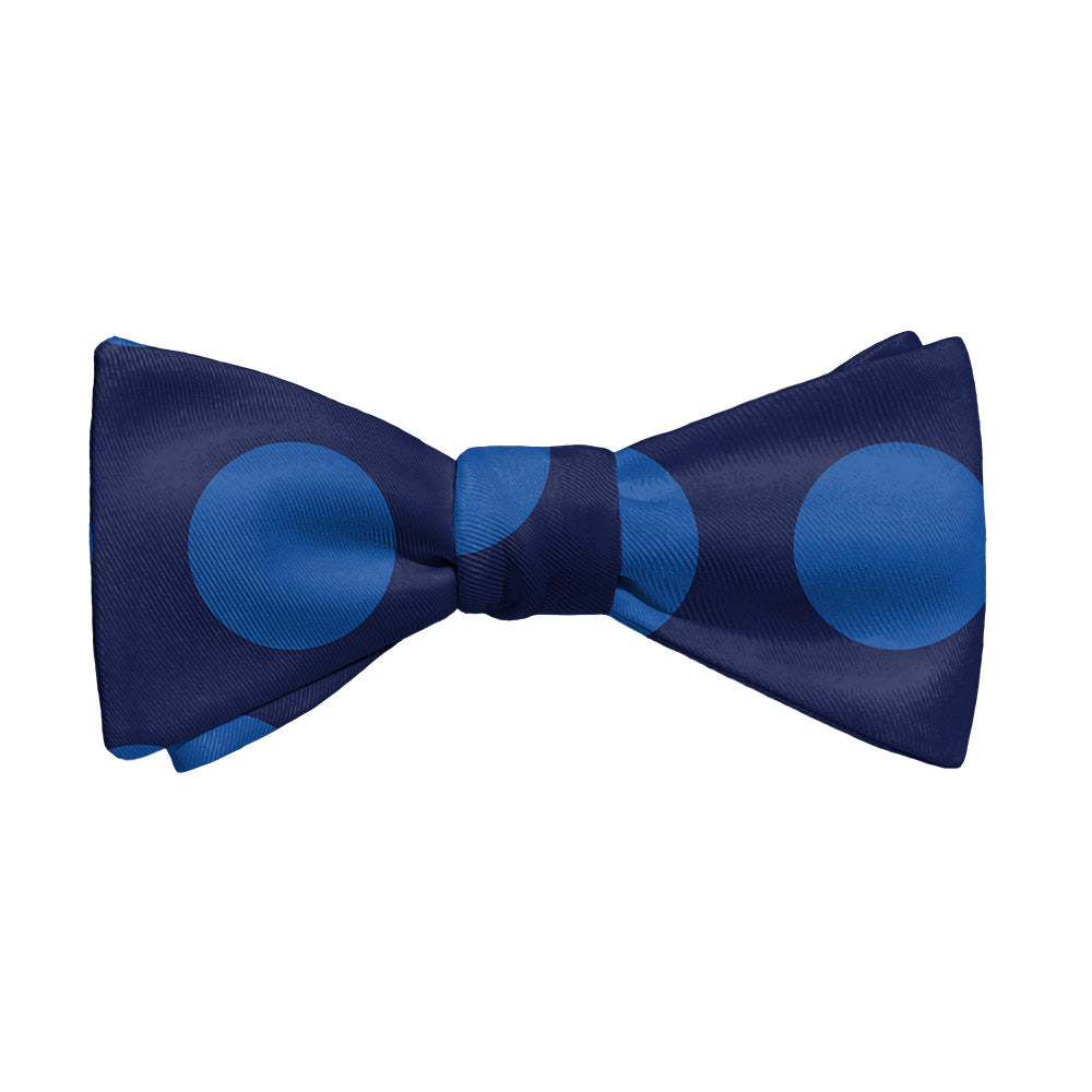 Big Polka Dots Bow Tie - Adult Standard Self-Tie 14-18" -  - Knotty Tie Co.