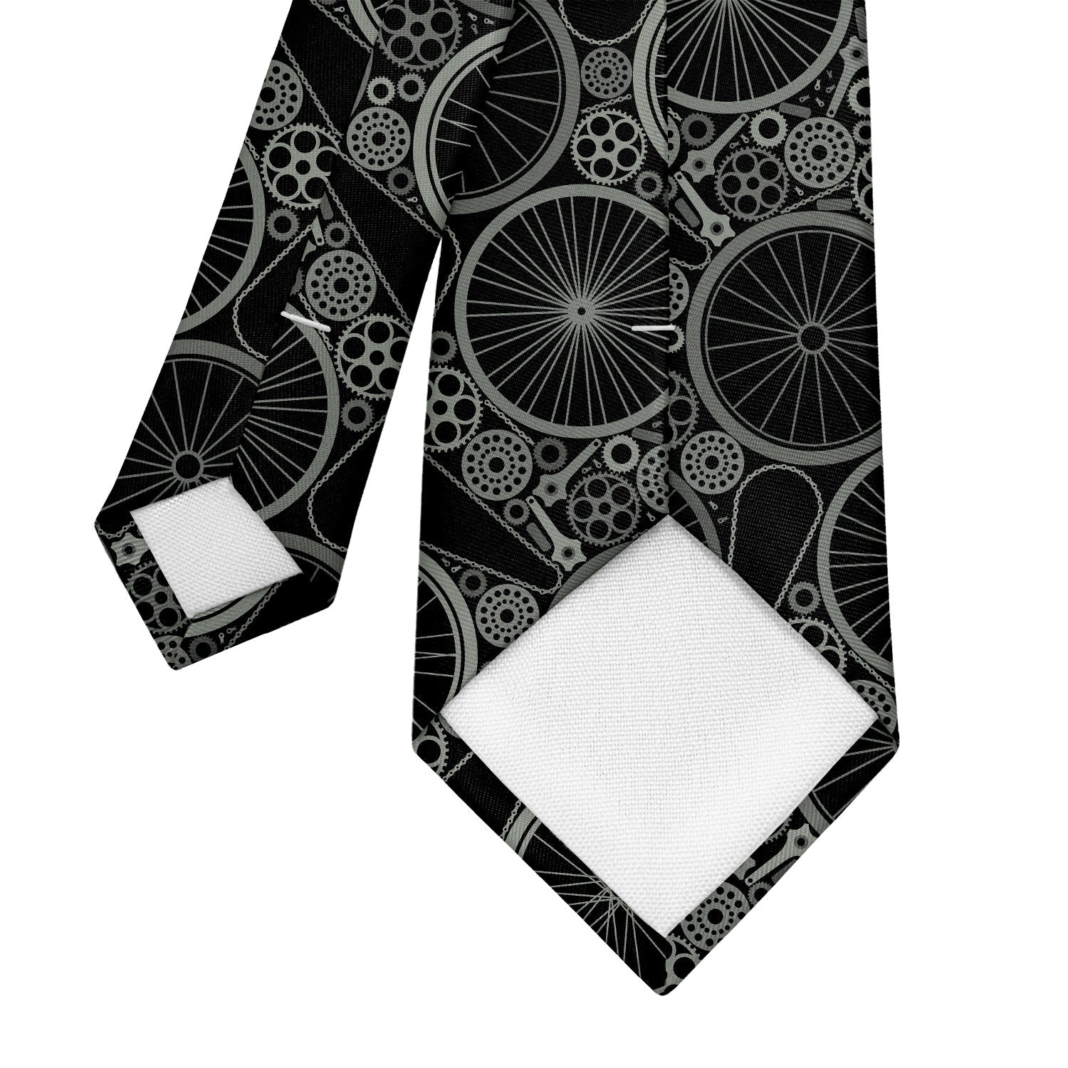 Bike Parts Necktie - Tipping - Knotty Tie Co.