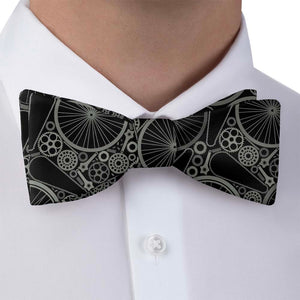 Bike Parts Bow Tie - Bow Tie with Dress Shirt - Knotty Tie Co.