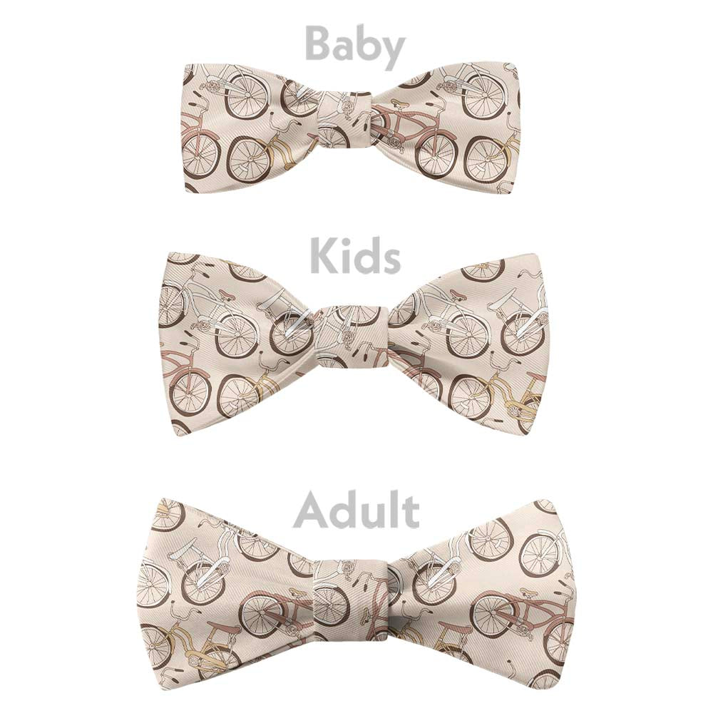 Bike Ride Bow Tie - Bow Sizes - Knotty Tie Co.