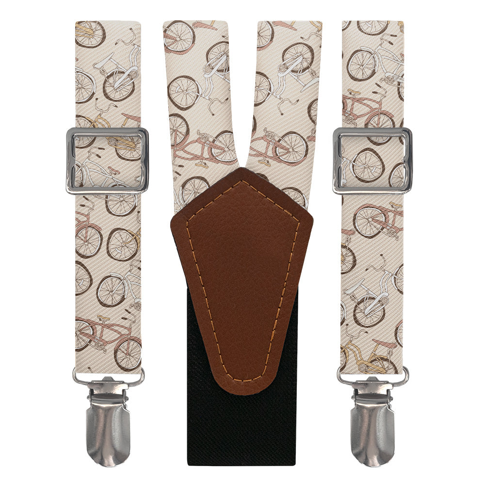Bike Ride Suspenders - Main View - Knotty Tie Co.