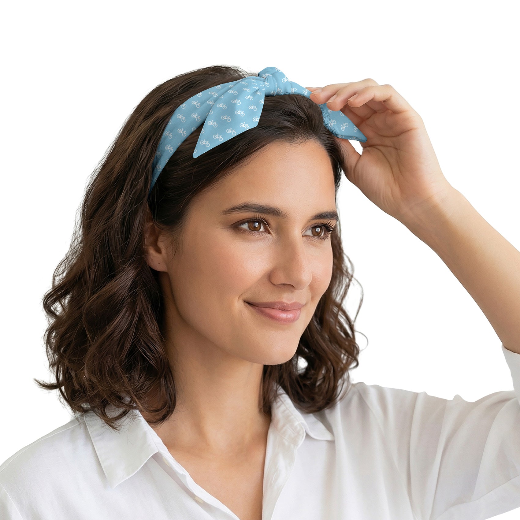 Bikes Hair Scarf - Scarves for Women - Knotty Tie Co.
