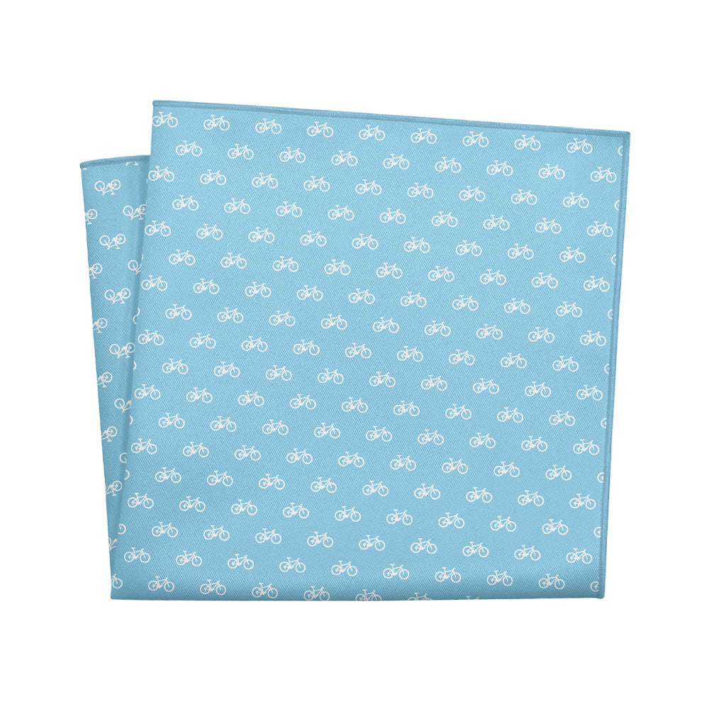 Bikes Pocket Square - 12" Square - Knotty Tie Co.