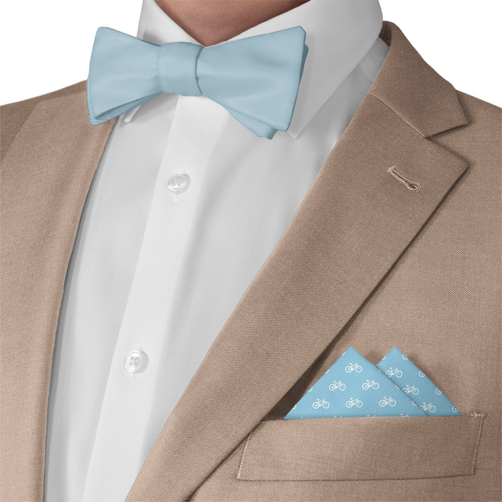 Bikes Pocket Square - Matching Bow Tie - Knotty Tie Co.