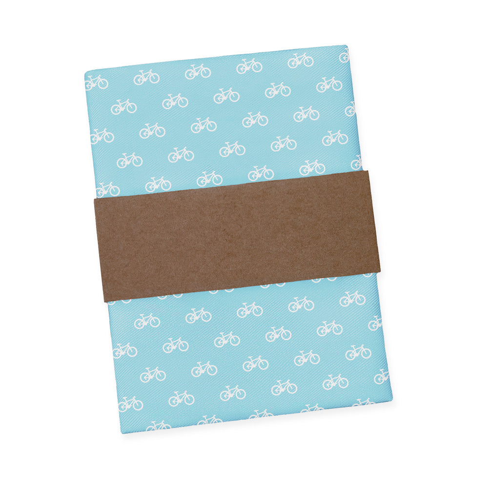 Bikes Pocket Square - Packaging - Knotty Tie Co.