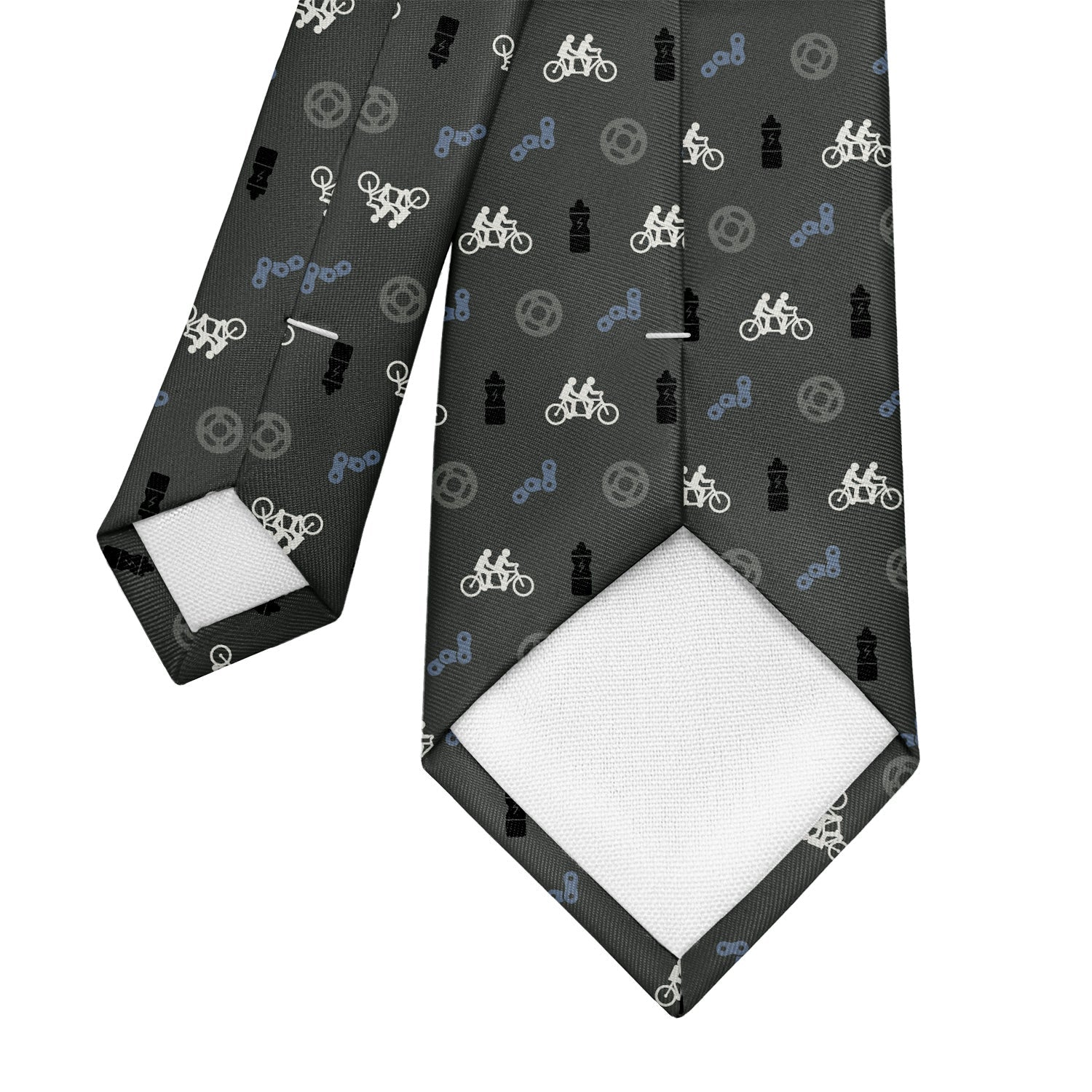 Biking With Friends Necktie - Tipping - Knotty Tie Co.