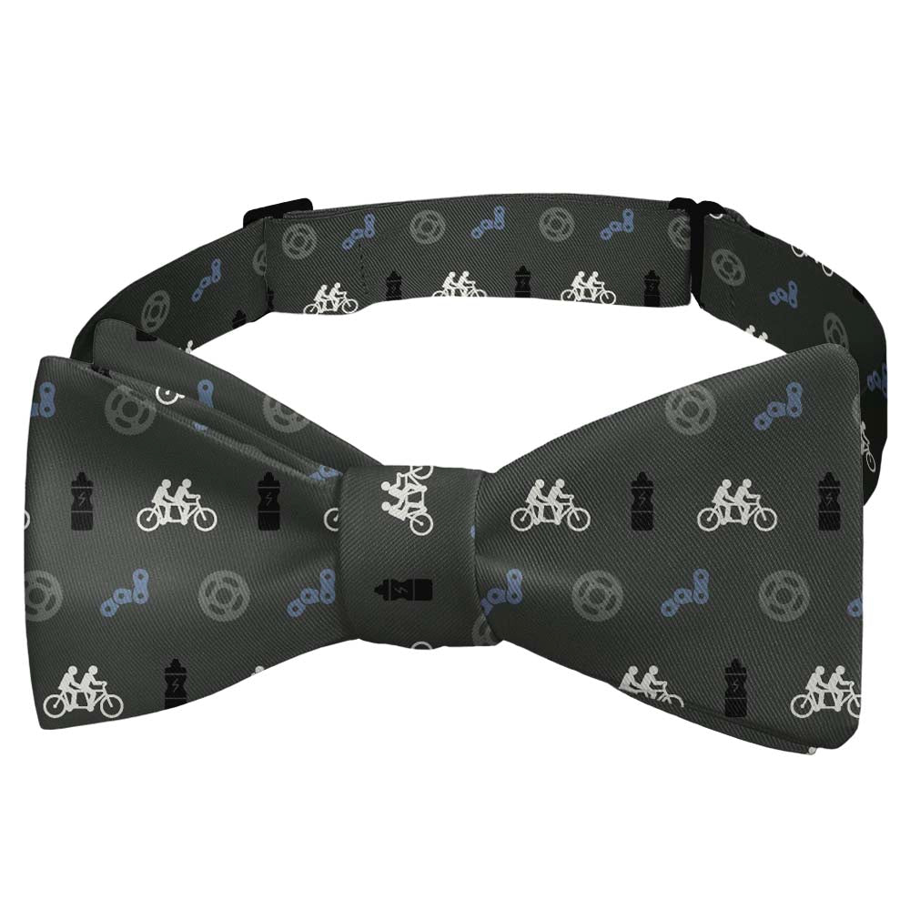 Biking With Friends Bow Tie - Self Tie Bow Tie - Knotty Tie Co.