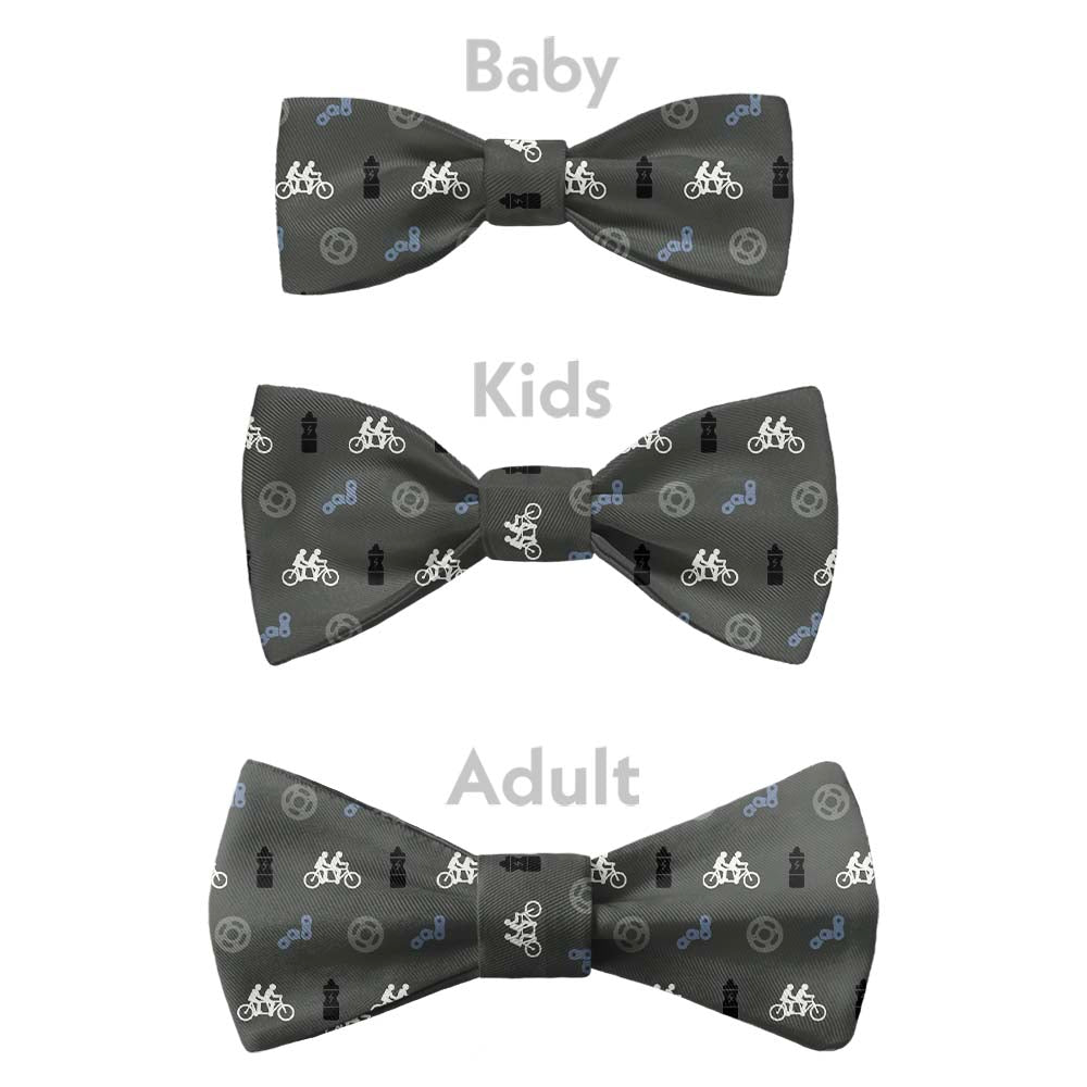 Biking With Friends Bow Tie - Bow Sizes - Knotty Tie Co.
