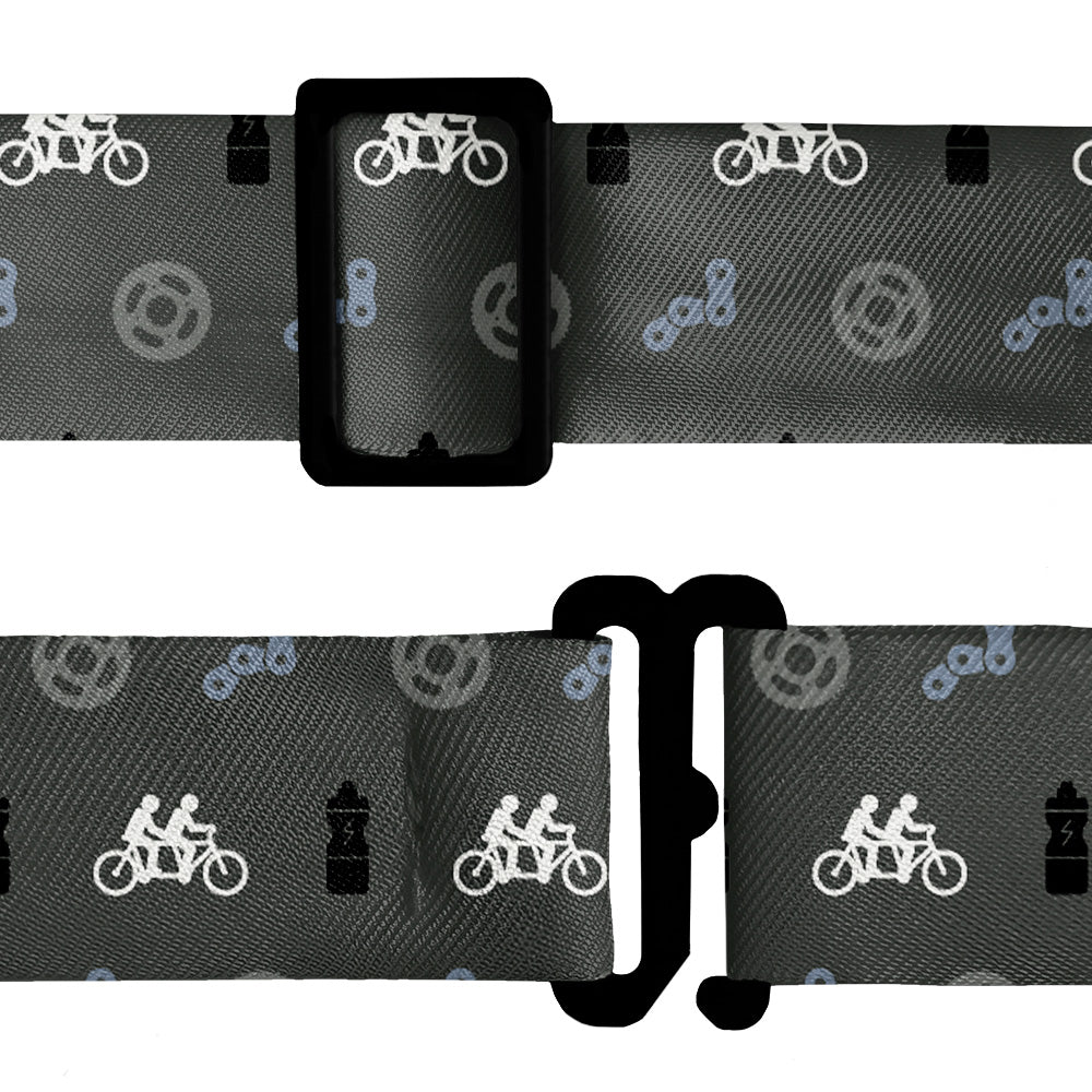 Biking With Friends Bow Tie - Bow Tie Hardware - Knotty Tie Co.