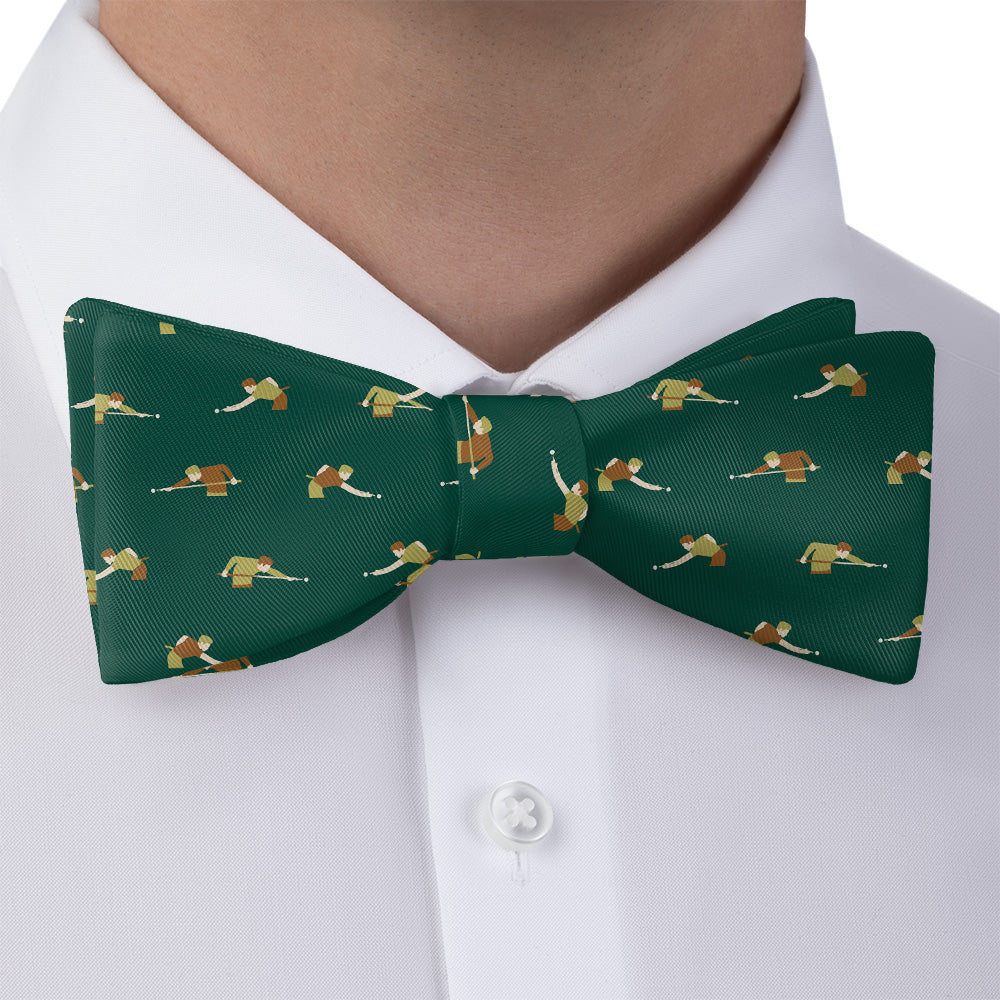 Billiards Bow Tie - Bow Tie with Dress Shirt - Knotty Tie Co.