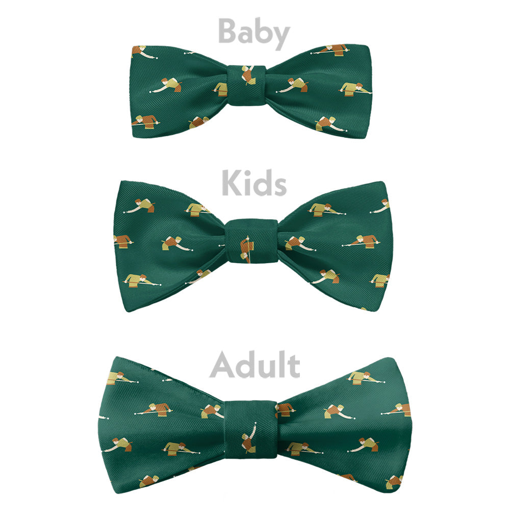 Billiards Bow Tie - Bow Sizes - Knotty Tie Co.