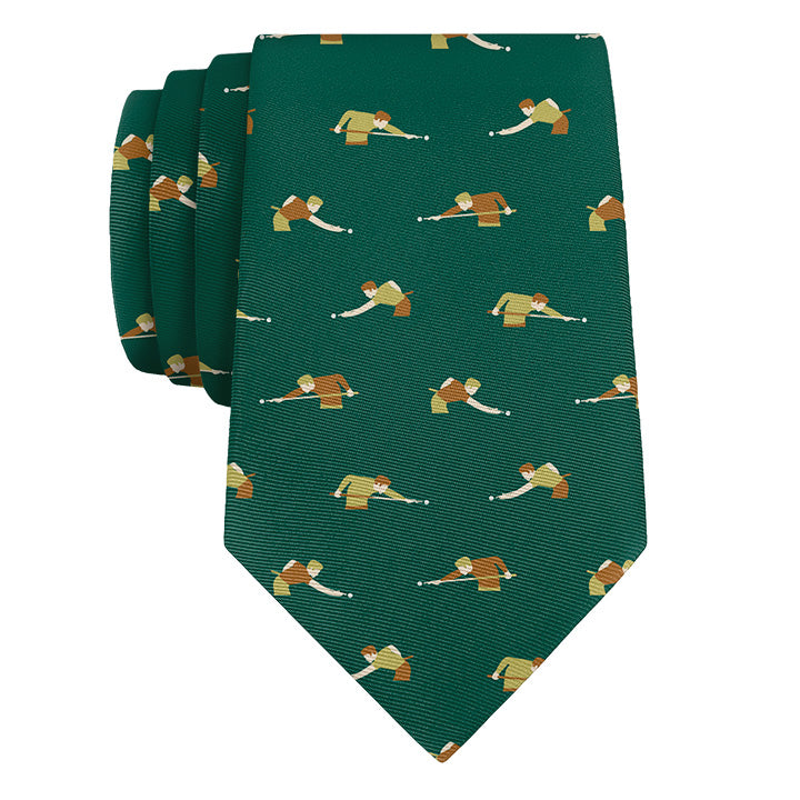 Billiards Necktie - Rolled - Knotty Tie Co.